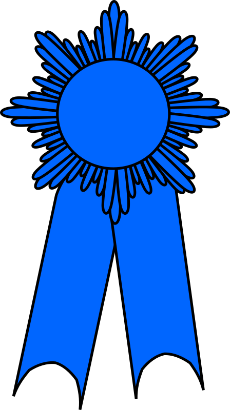 Blue ribbon!