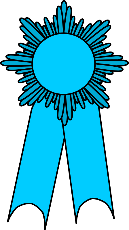 Blue Ribbon Award PNG - light-blue-ribbon-award blue-ribbon-award