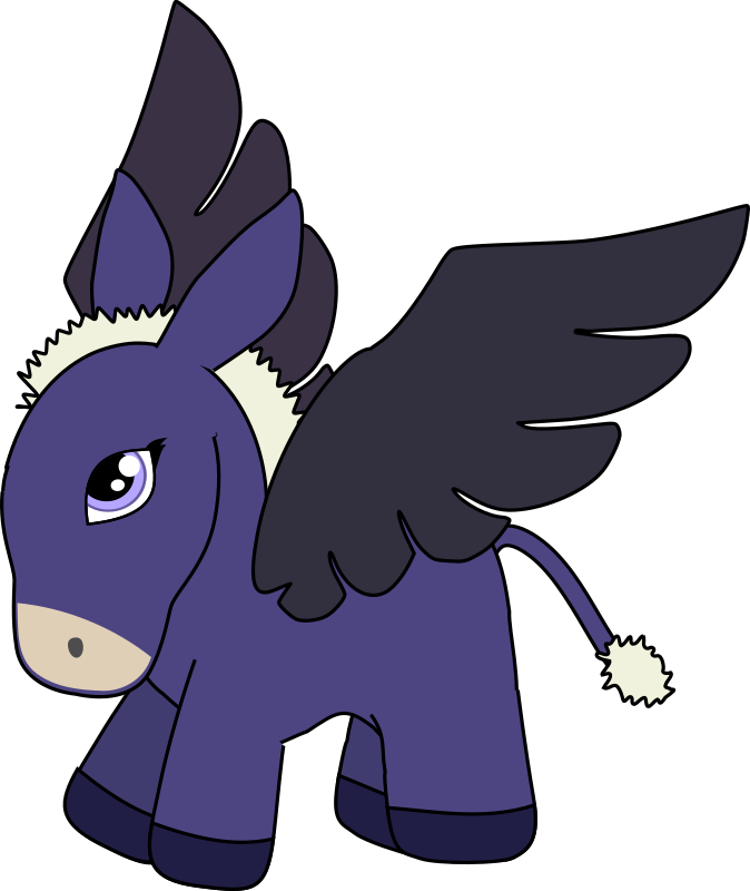 Pegasus donkey