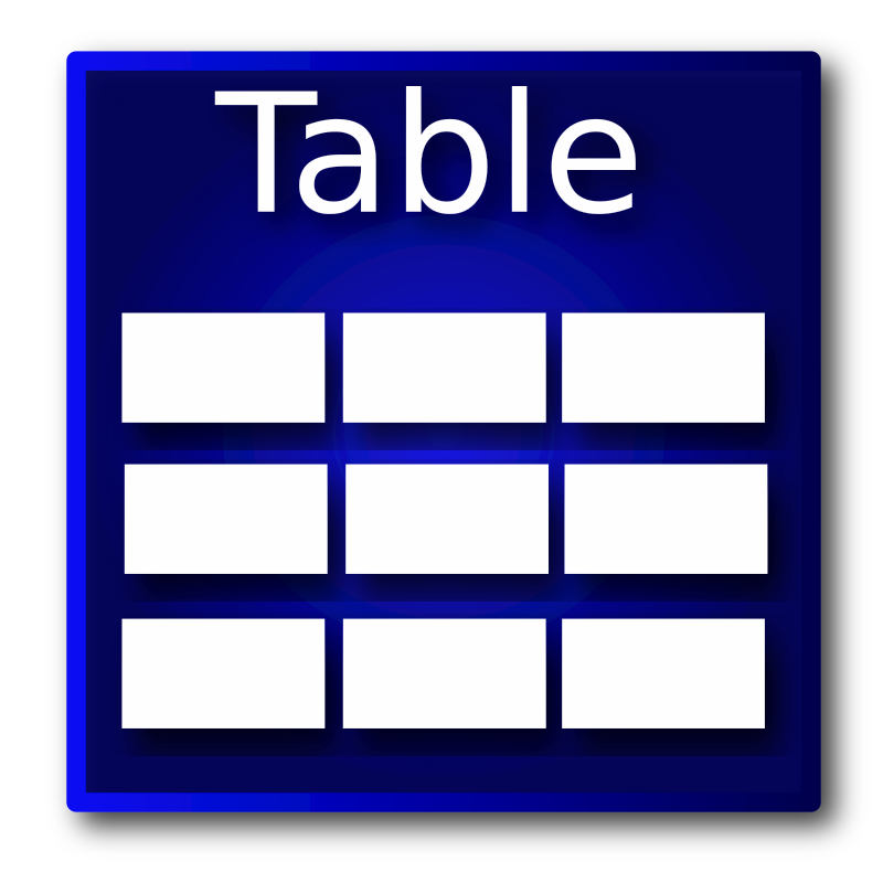 db tables