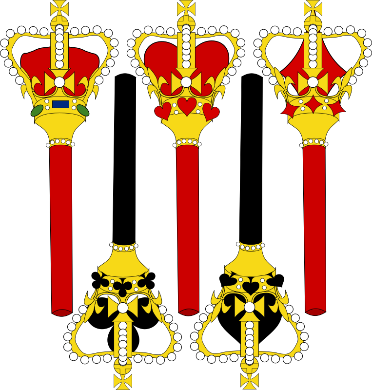 Stylized Sceptre for Card Faces