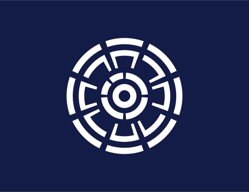 Flag of Urakawa, Hokkaido