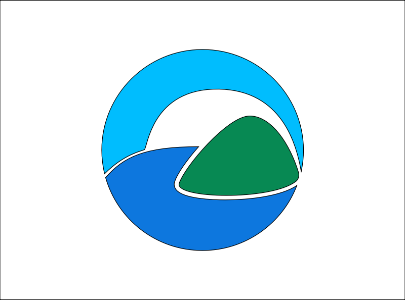 Flag of Toyako, Hokkaido