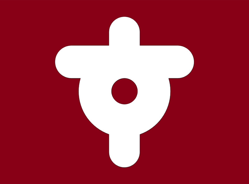 Flag of Sunagawa, Hokkaido