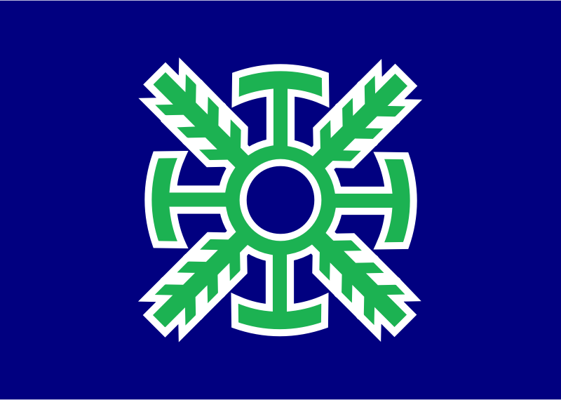 Flag of Todohokke, Hokkaido