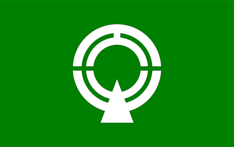 Flag of Takinoue, Hokkaido