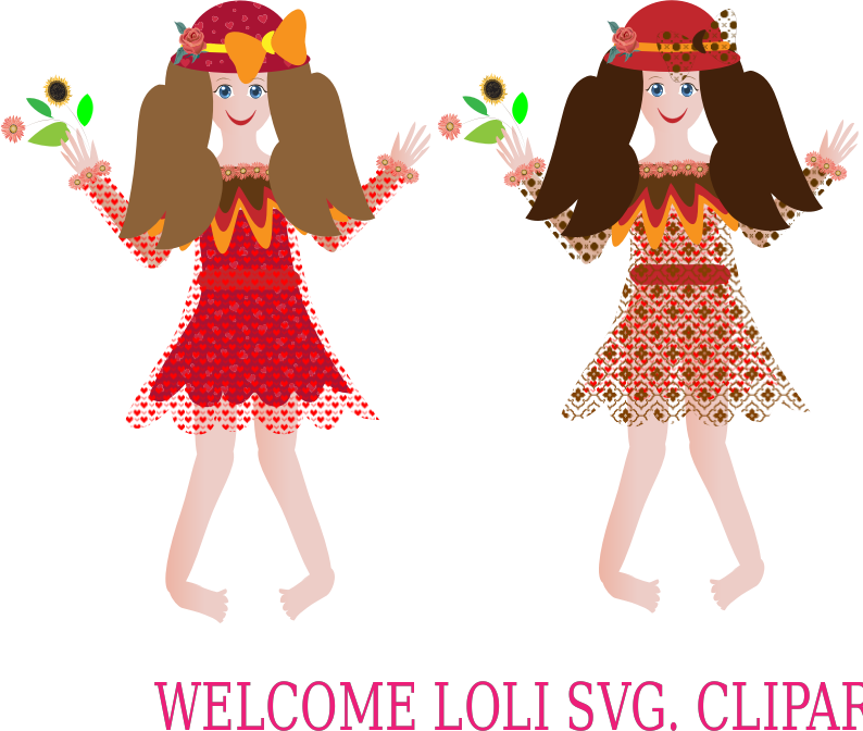 Welcome Loli Clipart