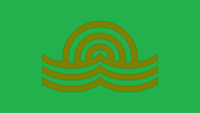 Flag of Shinshinotsu, Hokkaido