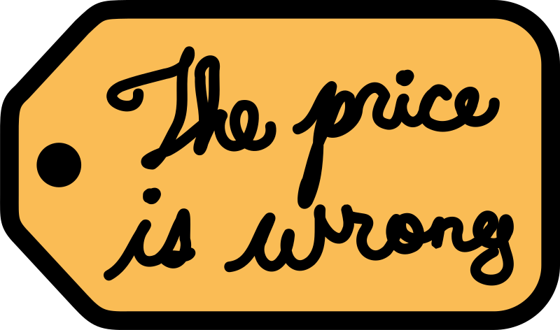 The Price is Wrong