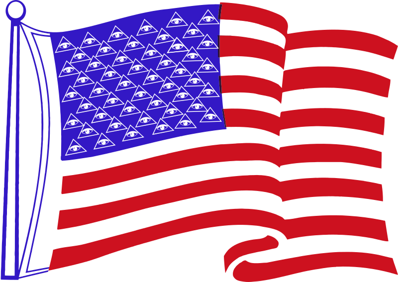 American Surveillance Flag