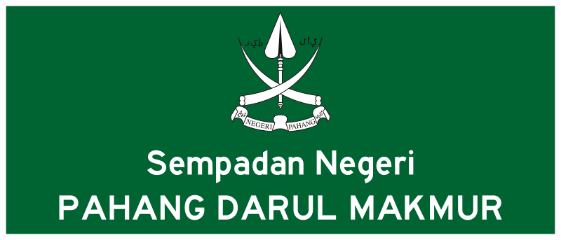 Pahang Border Sign