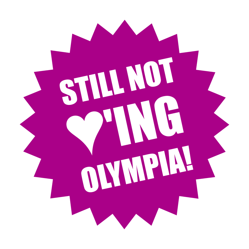 Still not loving Olympia