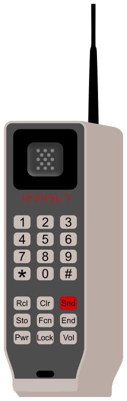 first cell phone png