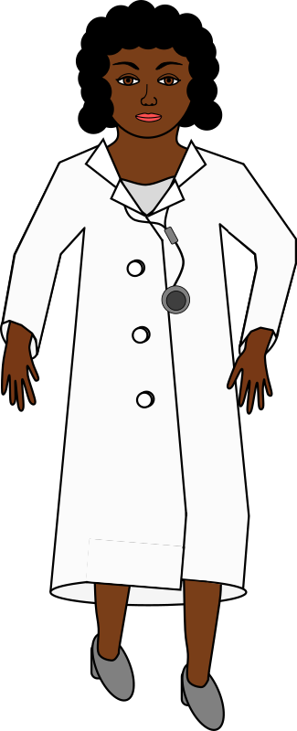 A doctor with a stethoscope