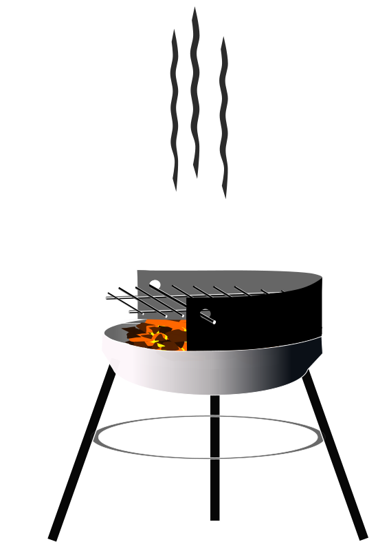 Holzkohlegrill