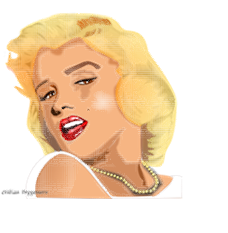 MARILYN - PIXEL ART REMIX