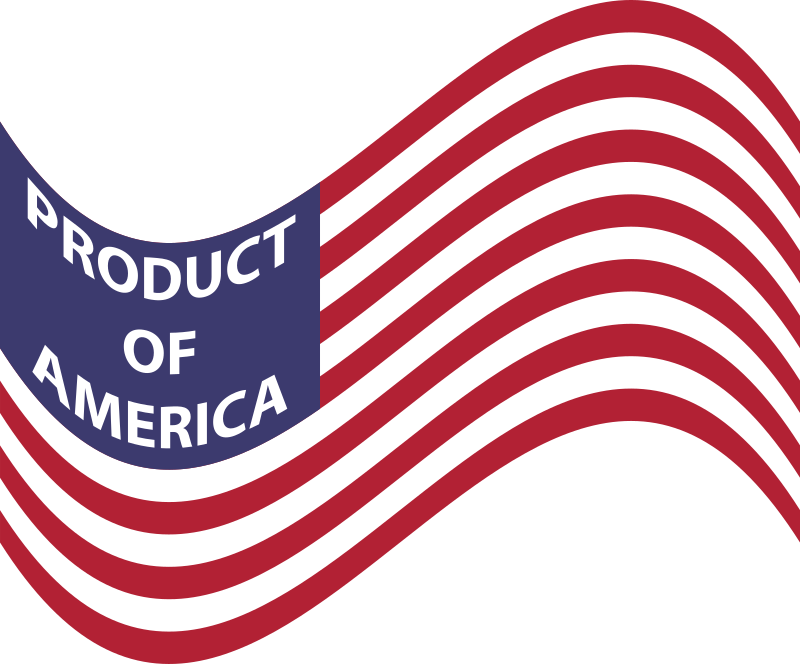 Product Of America Wavy Flag