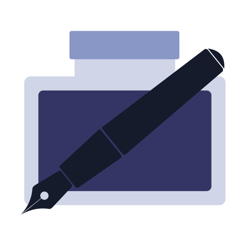 Inkscape flat icon