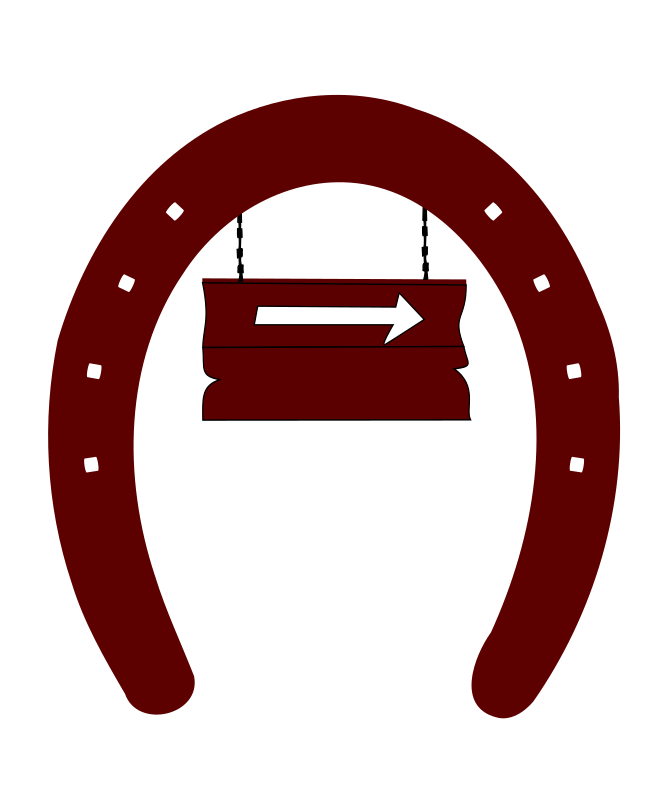 Arrow-sign-horseshoe