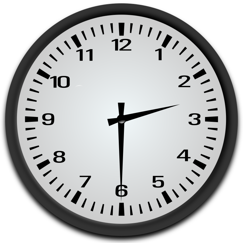 Half Past 2 Clock