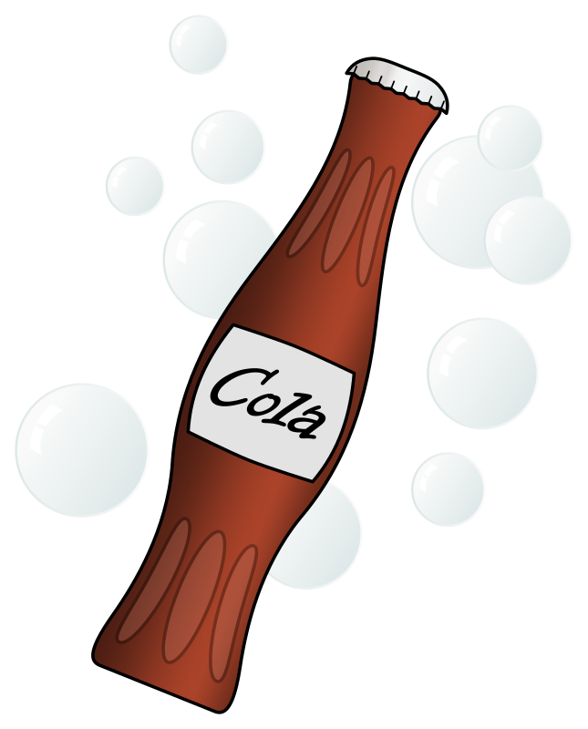 Soda Bottle - Openclipart