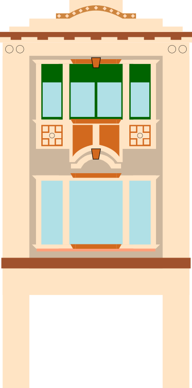 Three-storey 1920s shophouse