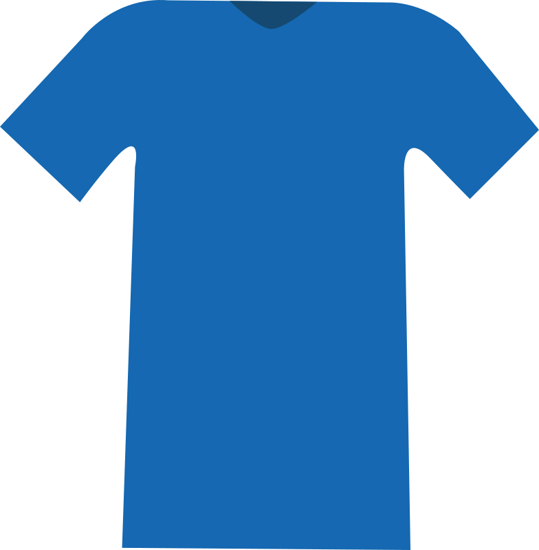 Basic blue T-shirt
