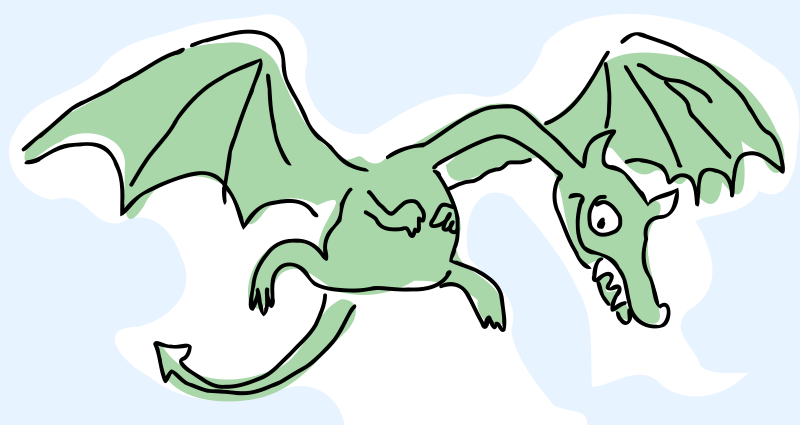 Sneering dragon