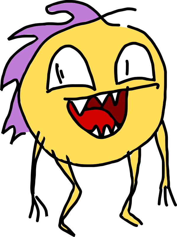 Cheerful Nibbler - Openclipart