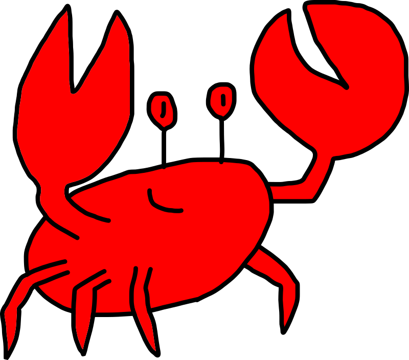 Friendly crab