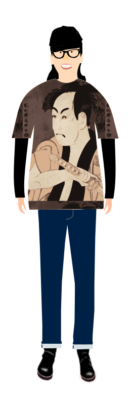 Tshirt-Sharaku