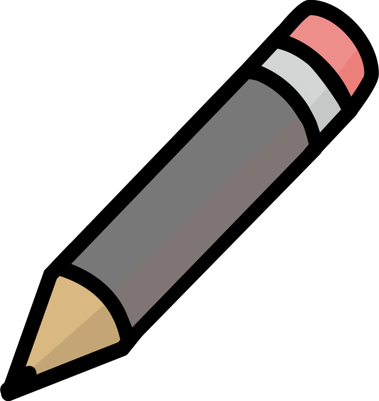 Gray Pencil Icon