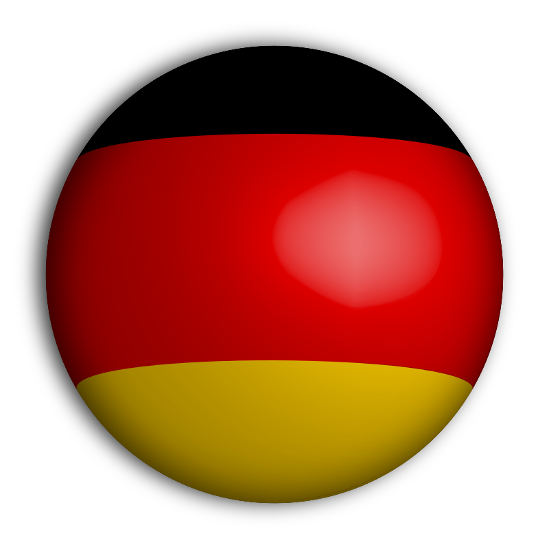 German Flag Sphere Variation 2