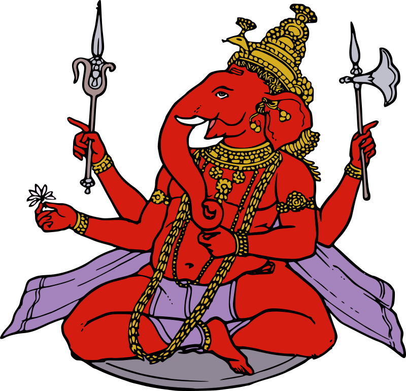 Ganesha - Colour