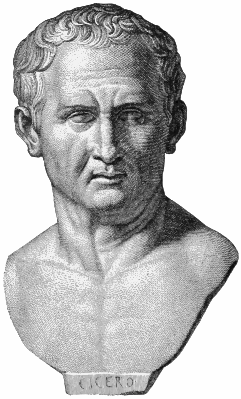 Bust Of Marcus Tullius Cicero