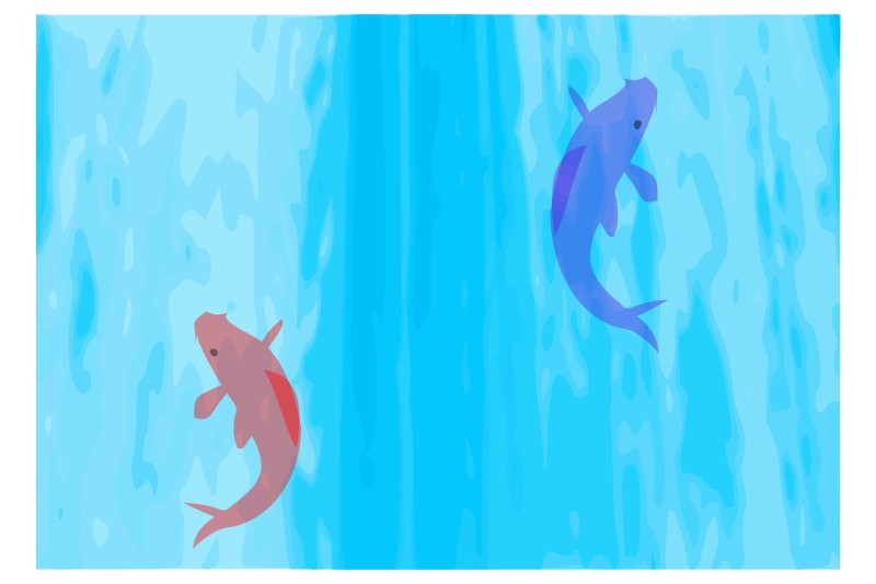 Carp-climbingup-waterfall