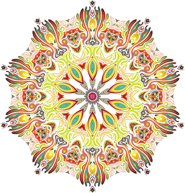 Intricate Colorful Pattern 3