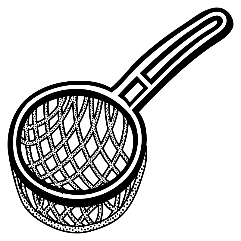 strainer - lineart