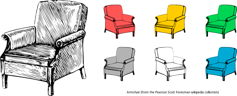 Stylised Armchair