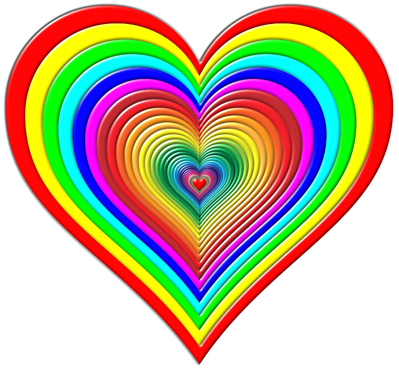 Rainbowrific Heart Enhanced