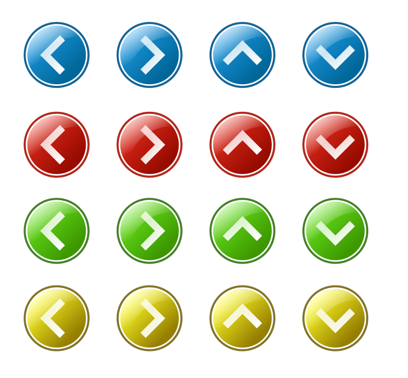 arrow-button-set