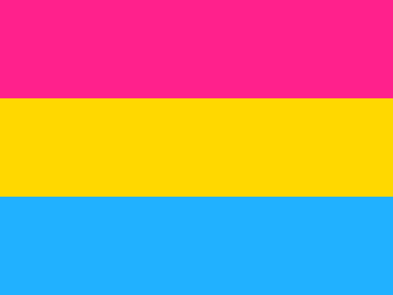 Pansexual flag - Openclipart