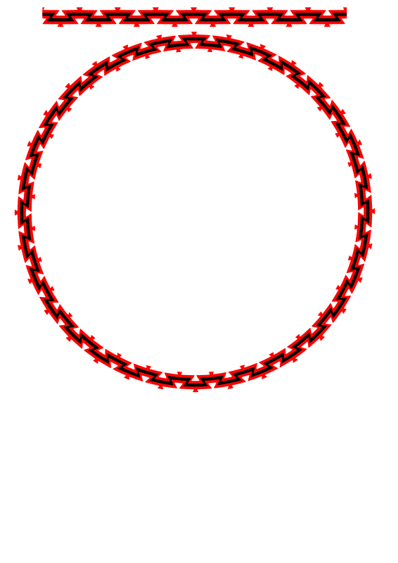 Basket Weave Circle Two