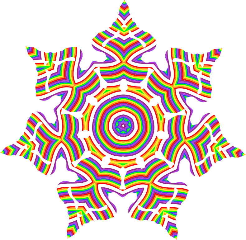 Карта Калейдоскоп Графика. Geometry PNG.