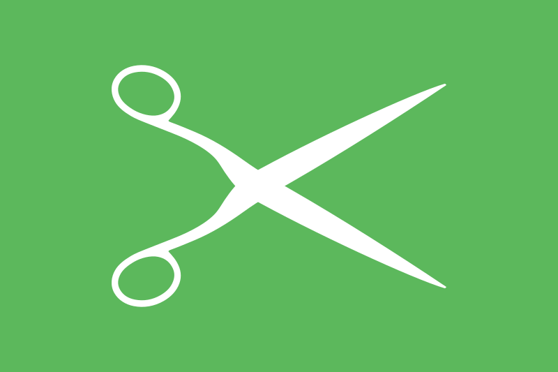 scissors flag