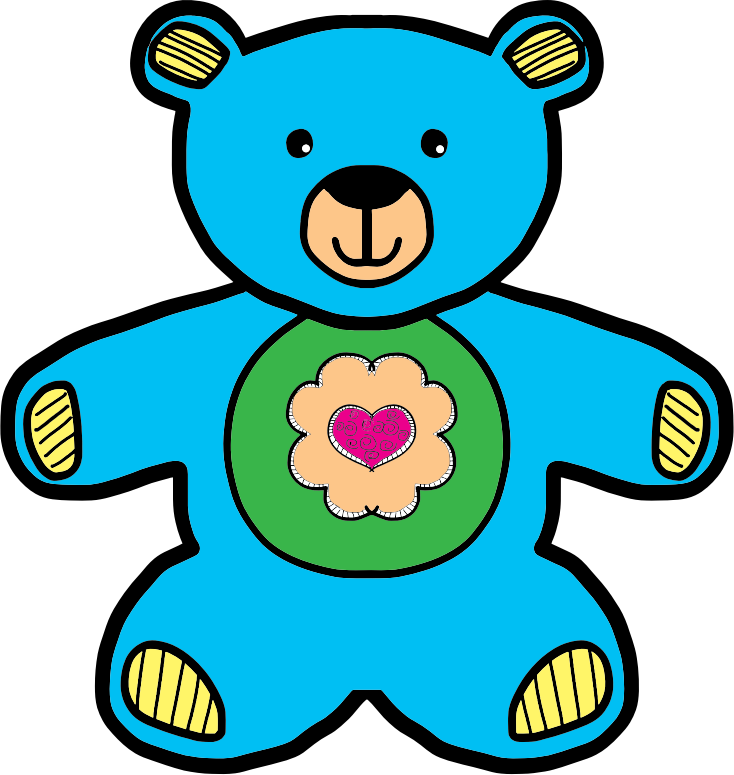 Blue Teddy Bear