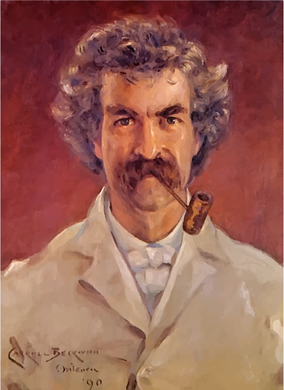 Mark Twain Portrait James Carroll Beckwith 1890