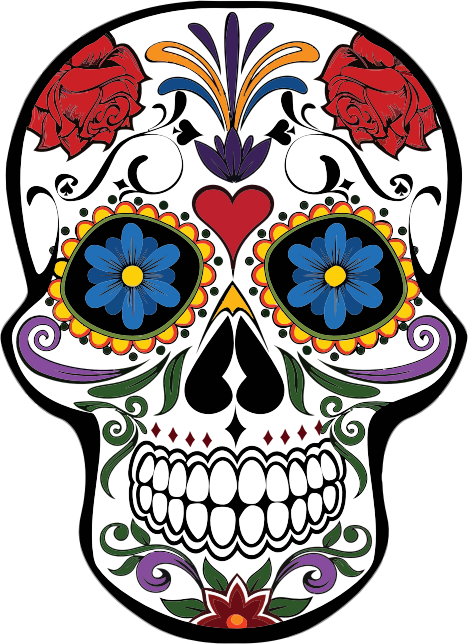 Floral Skull