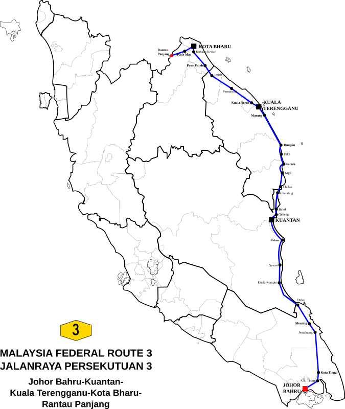 Malaysia Federal Route 3
