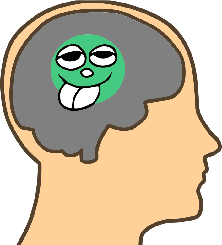 Pea Sized Brain Fixed Openclipart